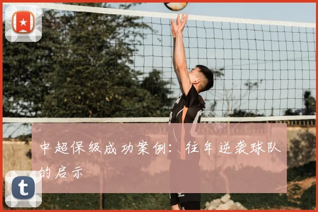 中超保级成功案例：往年逆袭球队的启示
